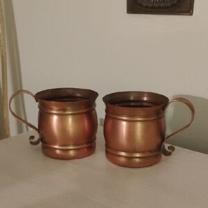 VTG Copper Gregorian Mug Set